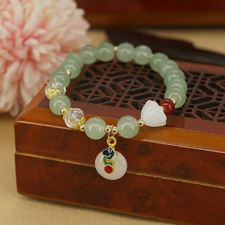 Wholesale Mixed Material Glass Inlay Jewelry Accessory Resale Gift