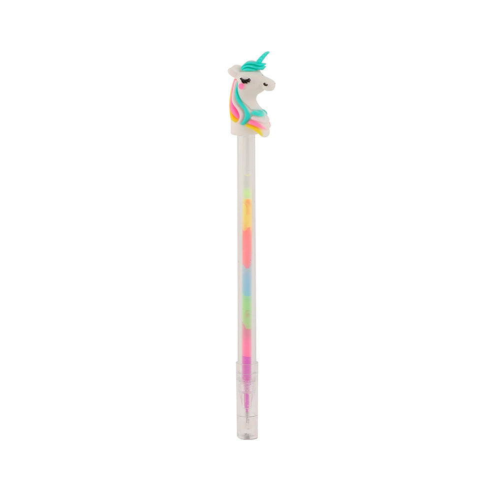 Wholesale  cartoon unicorn transparent pen