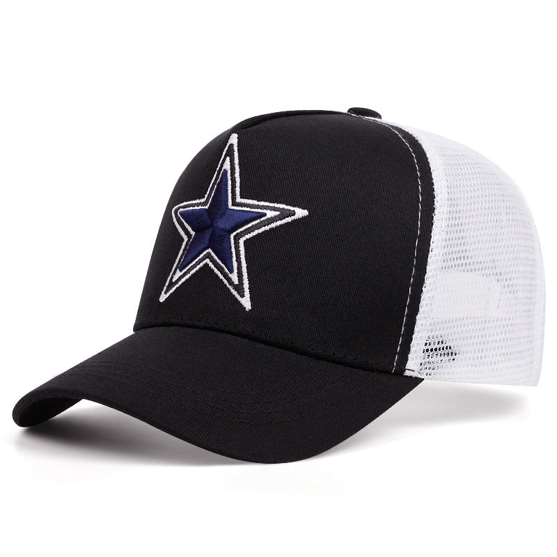 Wholesale Five-pointed Star Embroidered Baseball Cap ACC-HT-JingKun003
