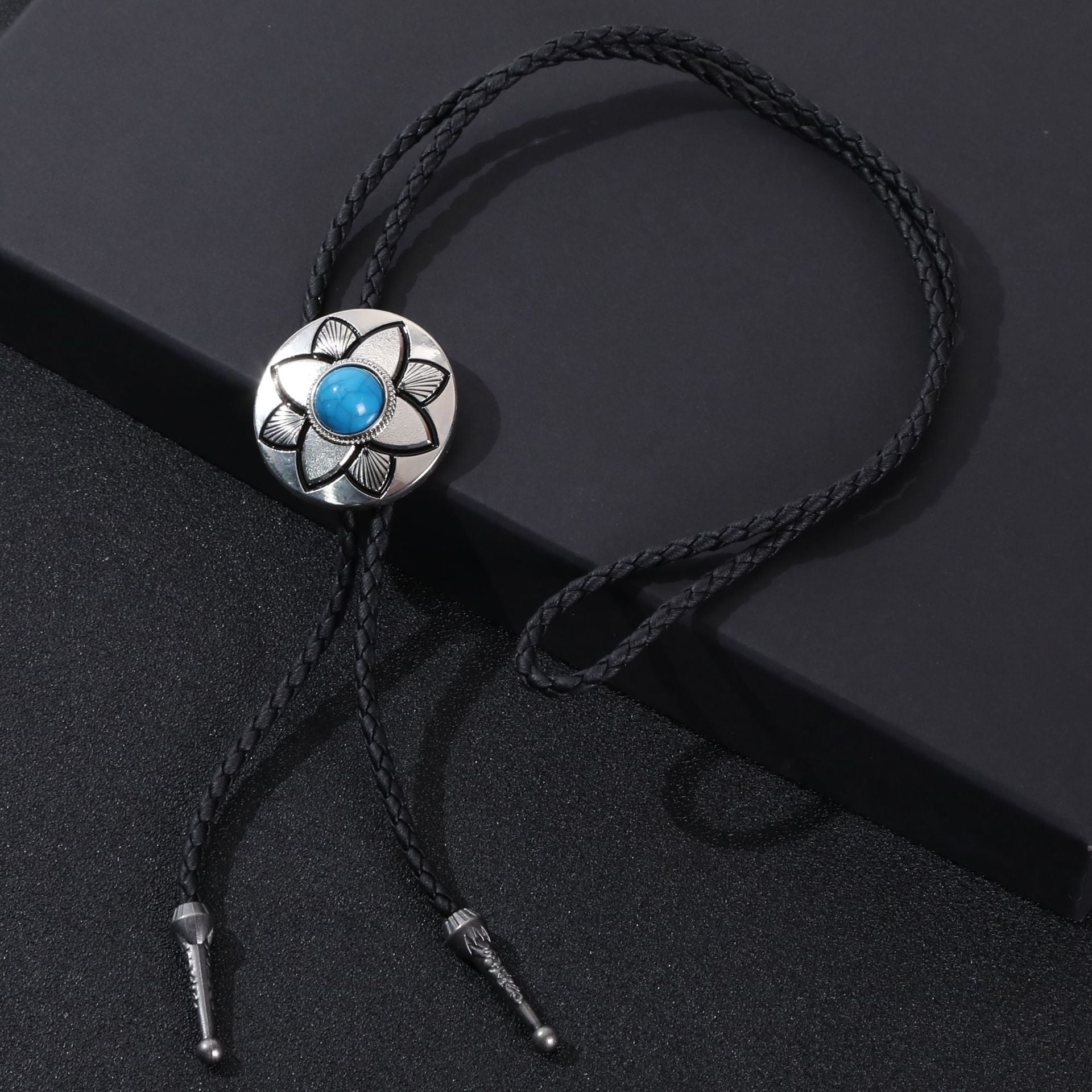 Wholesale  Adjustable Enamel Western Polo Tie Alloy Pendant  Necklace