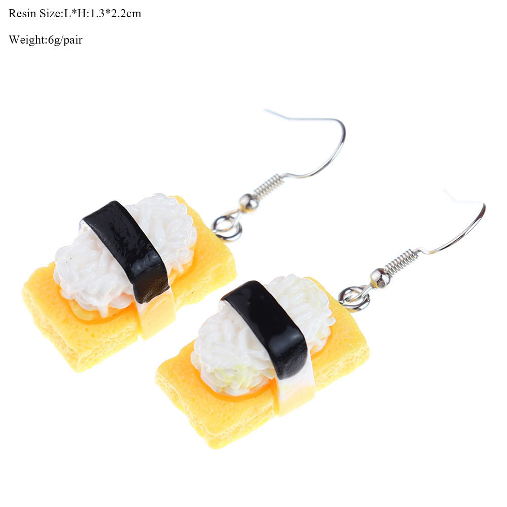 Wholesale cute  miniature food earrings