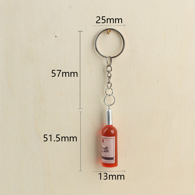 Wholesale  Wine Bottle Keychain