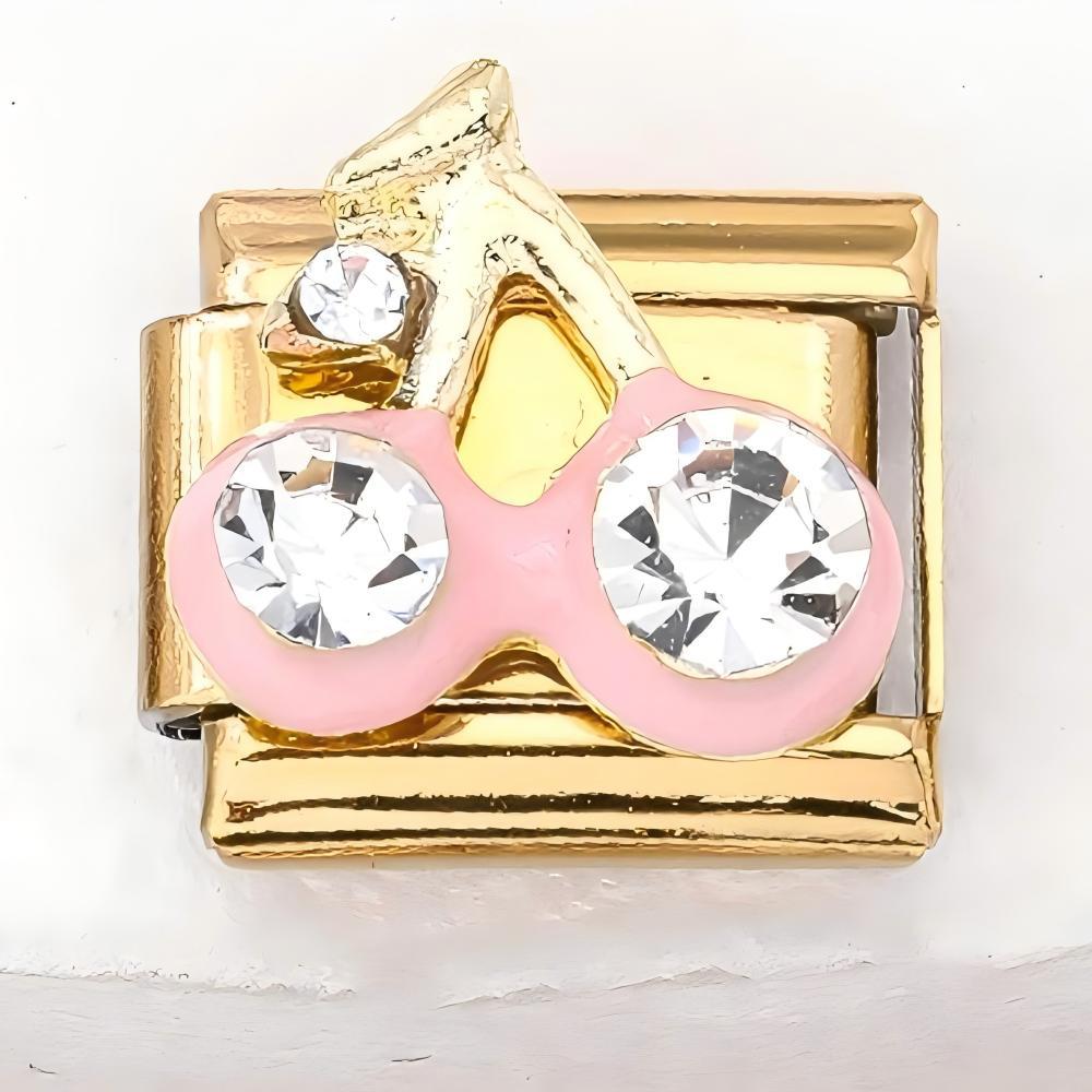 Wholesale 10pcs Italian Charm Bracelet 9mm DIY Splicing Cute Creative Stainless Steel Composable Bracelet