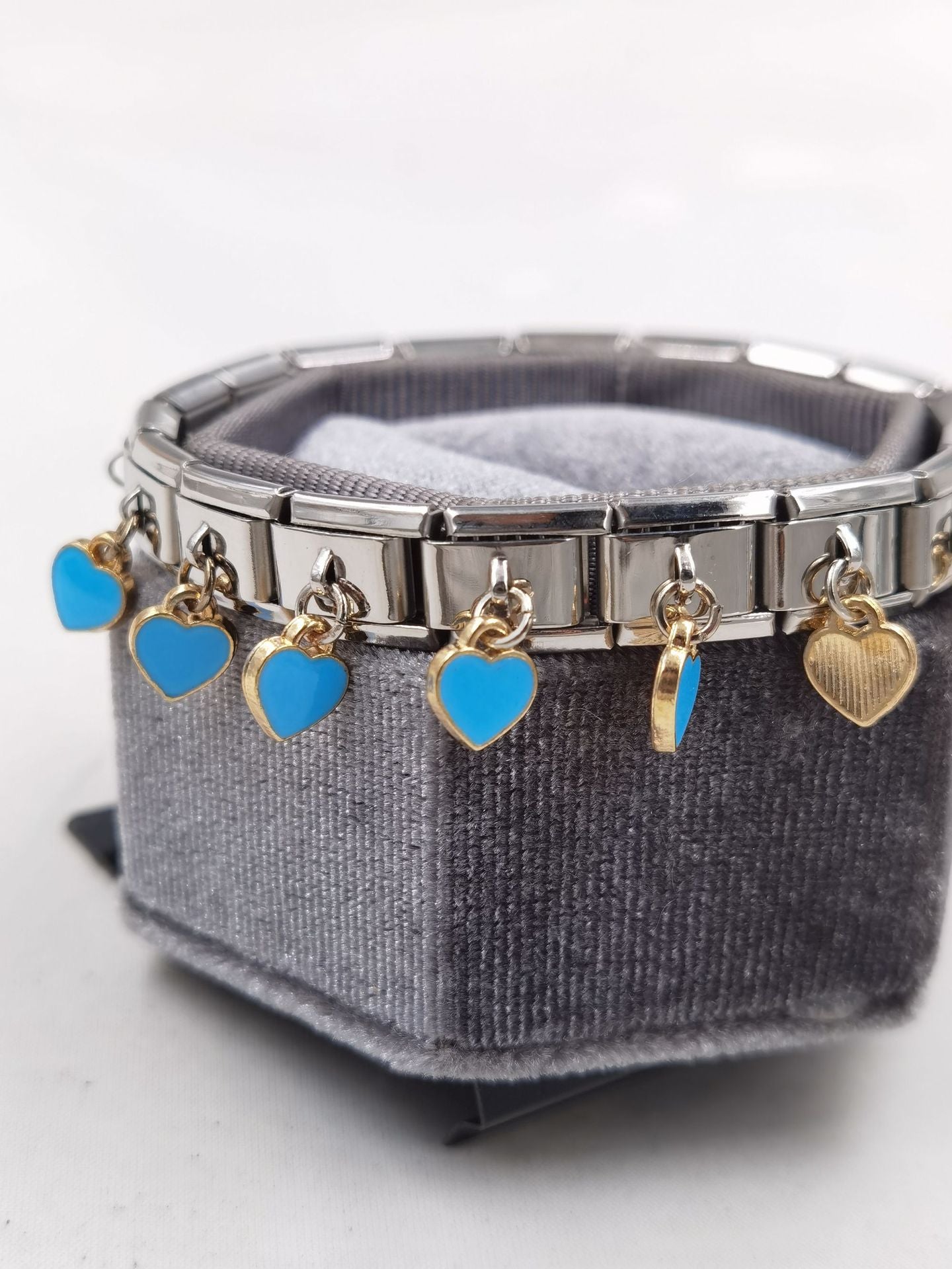 Wholesale Italian Charm Bracelet Charm Module Stainless Steel Bracelet 9mm DIY Pattern Free Stitching Detachable Composable Bracelet ACC-BT-XY001