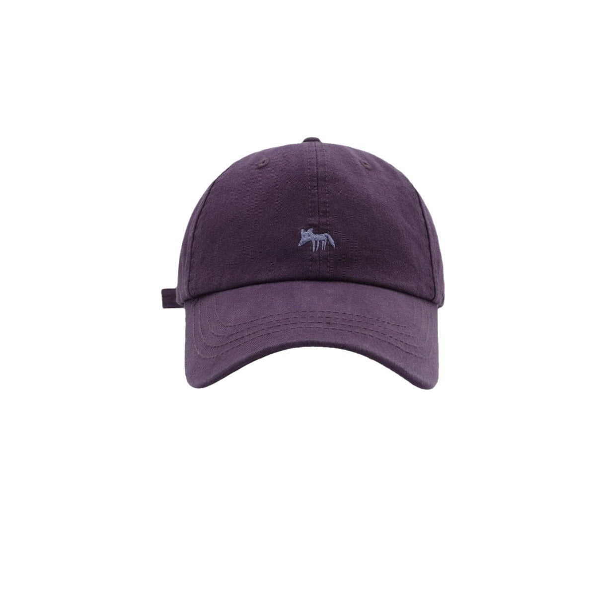 Wholesale Cute All-match Small Fox Embroidered Baseball Cap