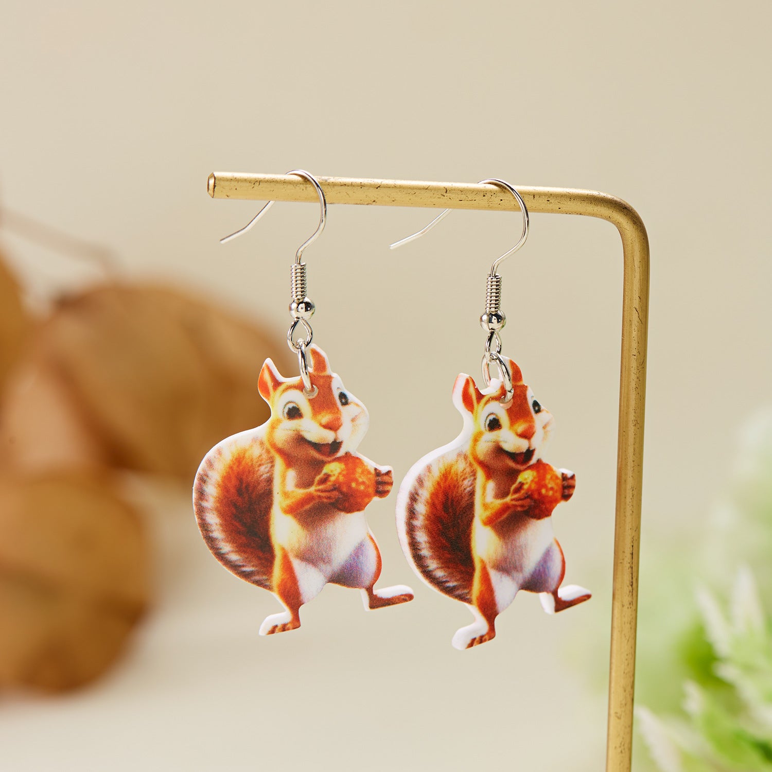 Wholesale  acrylic earrings creative cute umbrella  acrylic earrings