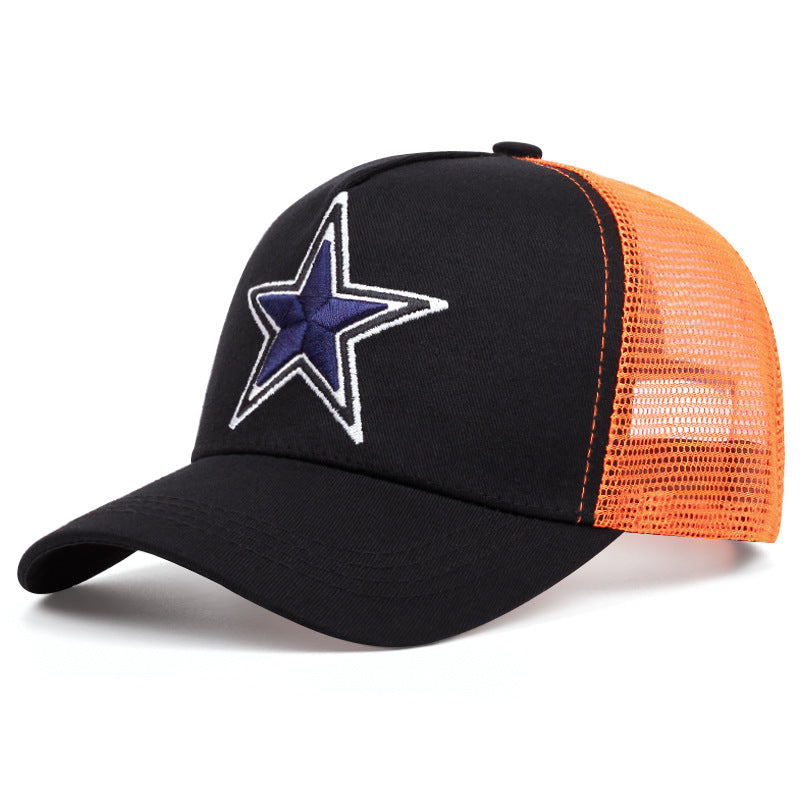 Wholesale Five-pointed Star Embroidered Baseball Cap ACC-HT-JingKun003