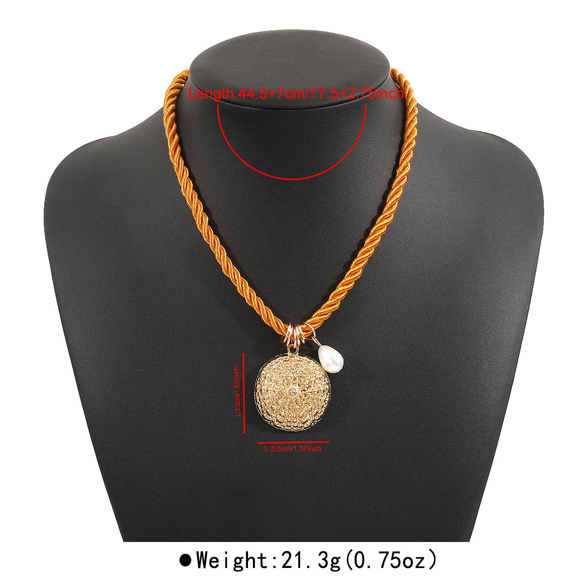 Wholesale  personalized ocean wind hand-woven necklace colorful rope necklace