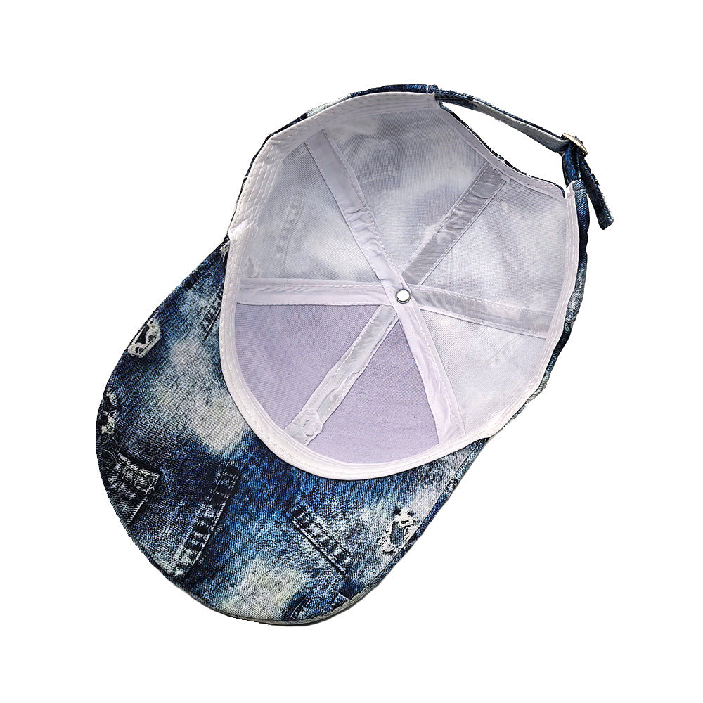 Wholesale  Cowboy Baseball Cap Printed Hat Baseball Cap