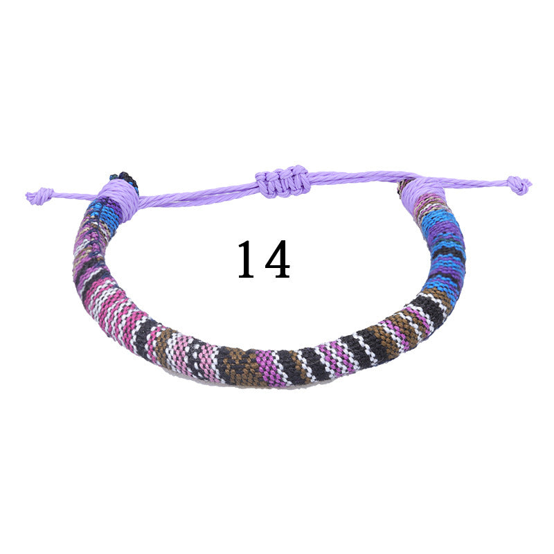Wholesale Bohemian Ethnic Style Handmade Woven Bracelet