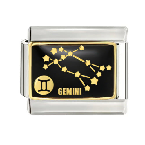 Wholesale 9mm Italian Charm Starter Bracelets DIY square Single Section Creative Stainless Steel Composable Bracelet