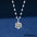 Wholesale 1 karat 2 karat Moissanite Necklace 925 Sterling Silver Chain Light Luxury Necklaces