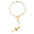 Wholesale  Pearl Chain Bracelet Gold Cross Pearl Bracelet
