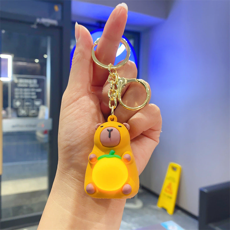 Wholesale Cartoon Cute Silicone Keychain ACC-KC-Kelan011