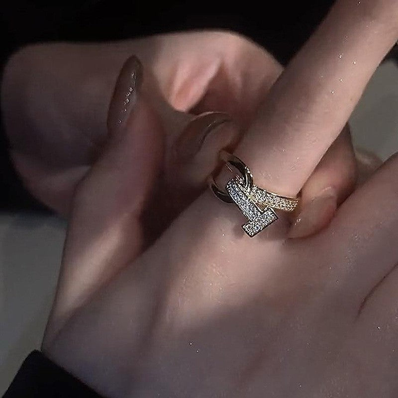 Wholesale Pearl Zircon Love Bow Ring ACC-RS-TuoYa001