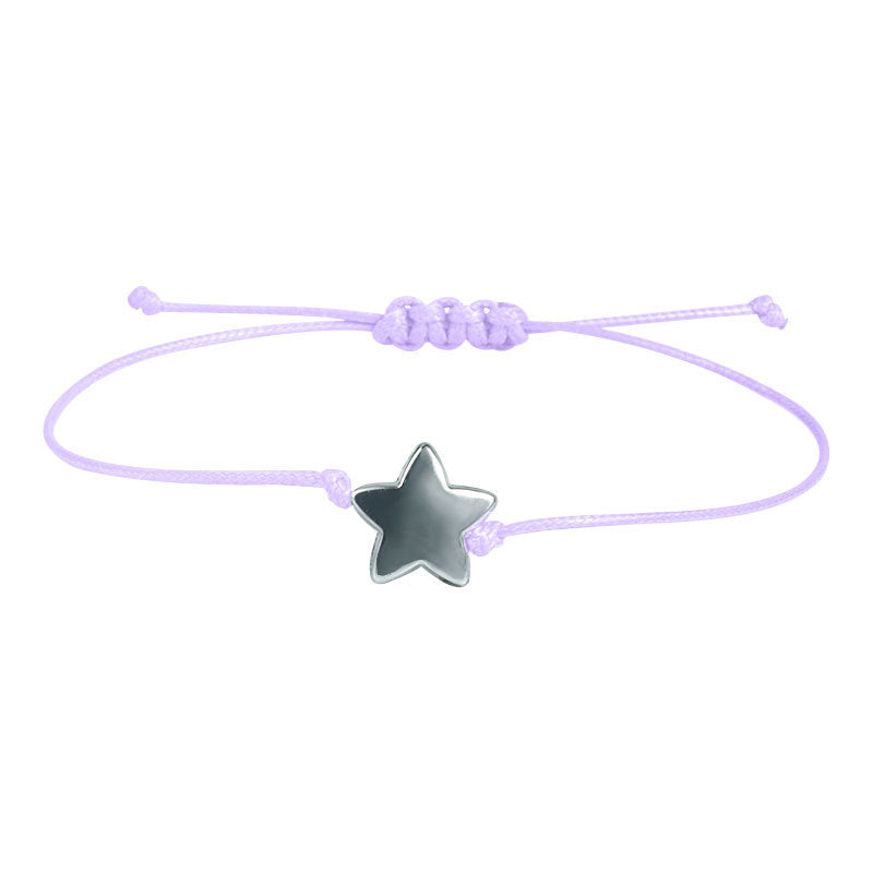 Wholesale Five-pointed Star Woven Hand Rope Color Adjustable Bracelet