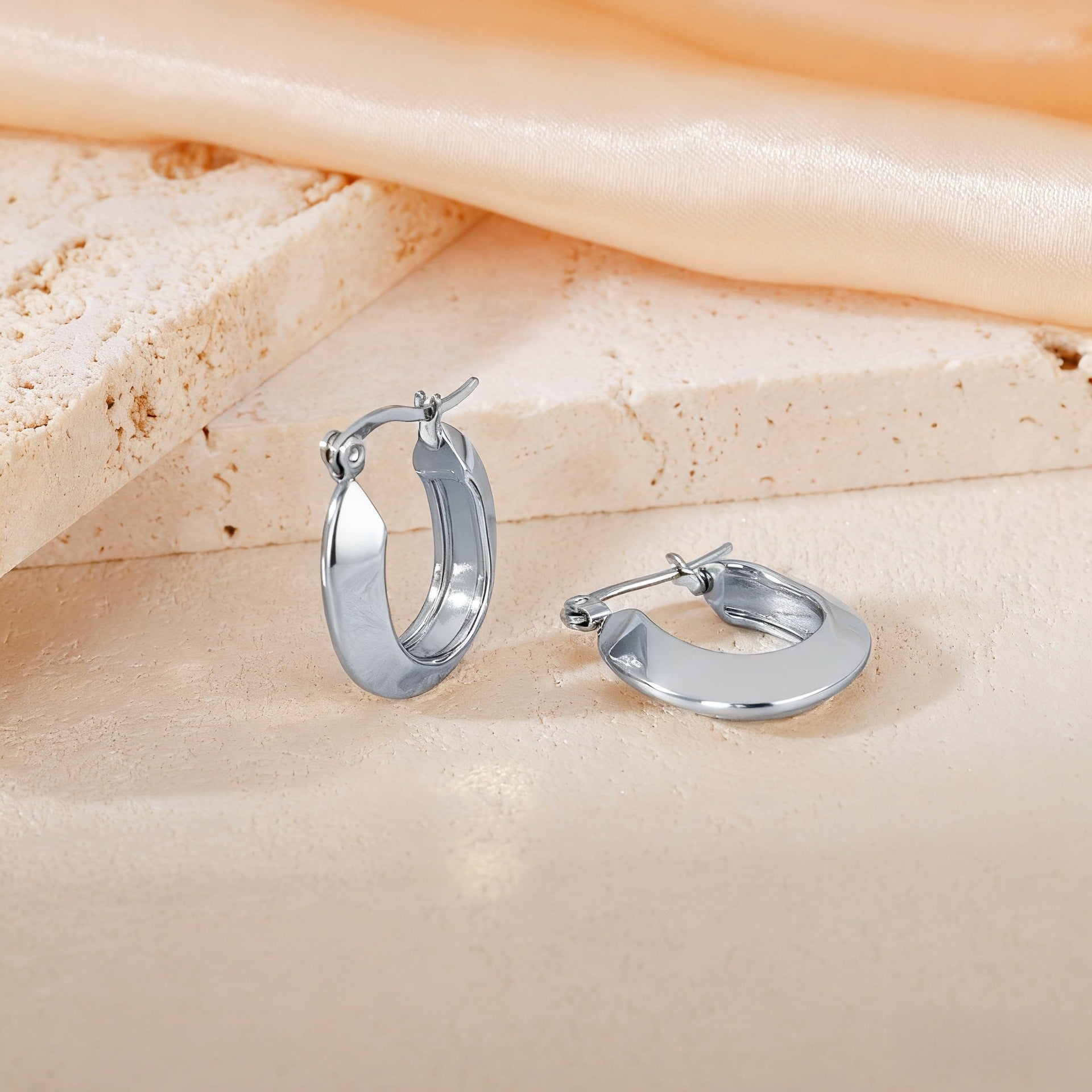 Wholesale  Hypoallergenic Jewelry  Titanium Steel Earrings