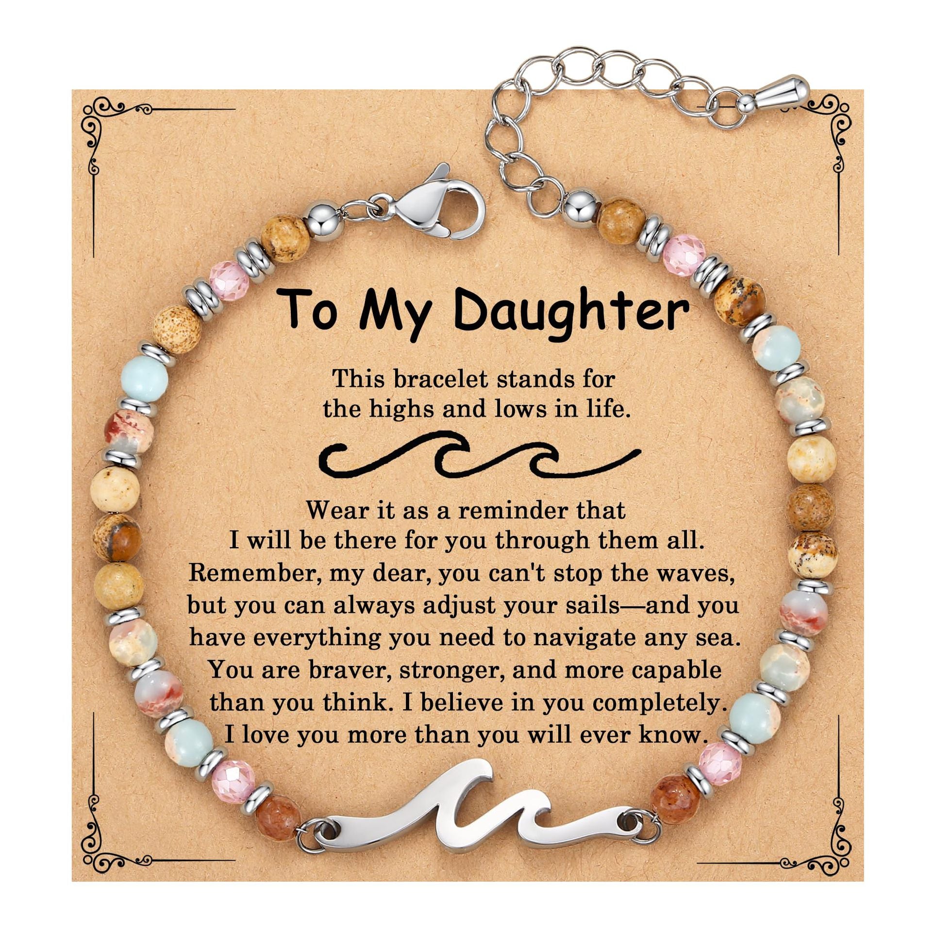 Wholesale Wave Shoushan Stone Bracelet for Everyday Wear Fashion Accessory