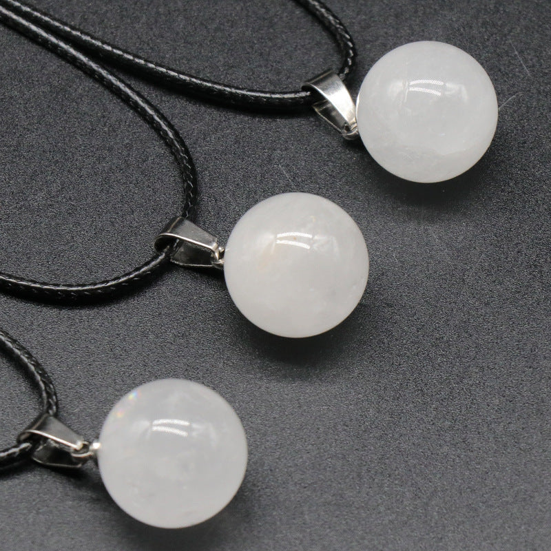 Wholesale 16mm Natural Stone Necklace Pendant ACC-PT-KeSuo001