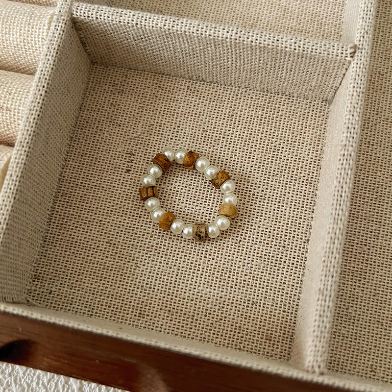 Wholesale  Personalized Beaded Index Finger Ring