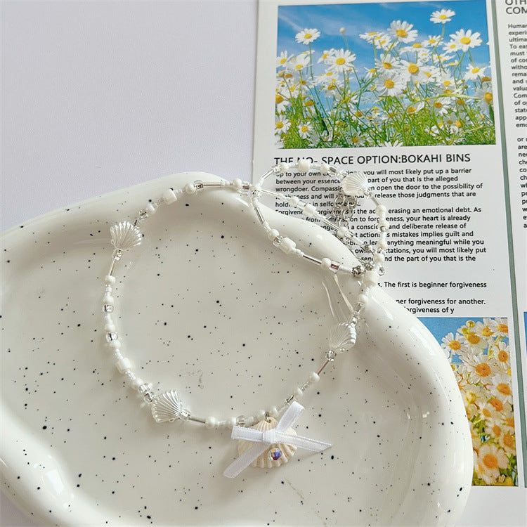 Wholesale  Natural Stone Shell Necklace