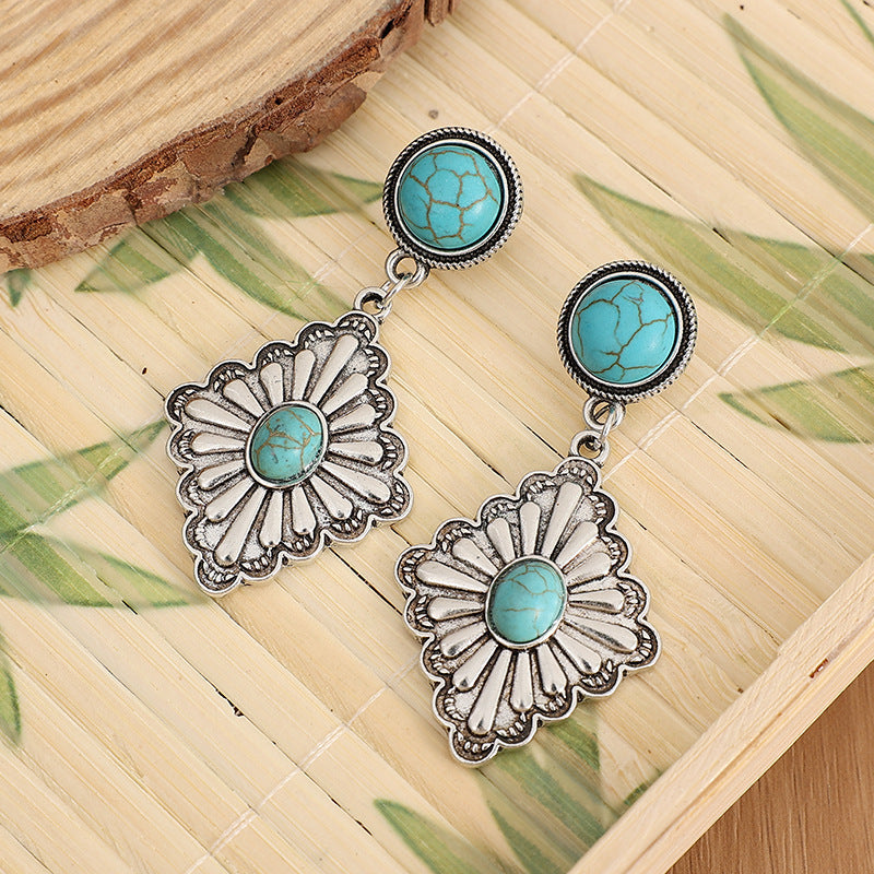 Wholesale Vintage-Style Turquoise Earrings – Fashionable Jewelry,  Accessories,  and Gifts