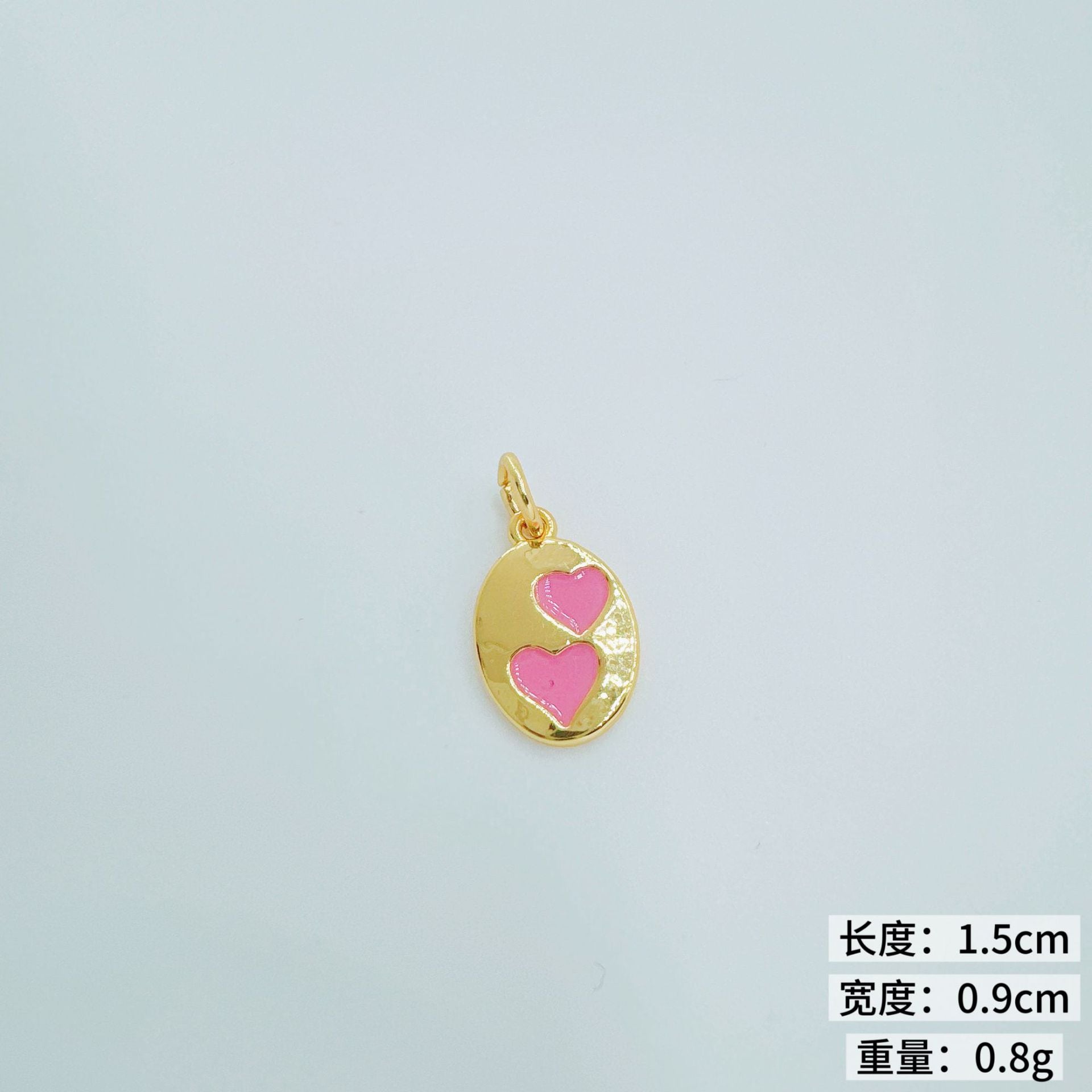 Wholesale Heart Glow Niche Design Copper Gold Plated Bracelet and Necklace Set,  Chic Everyday Jewelry Accessory