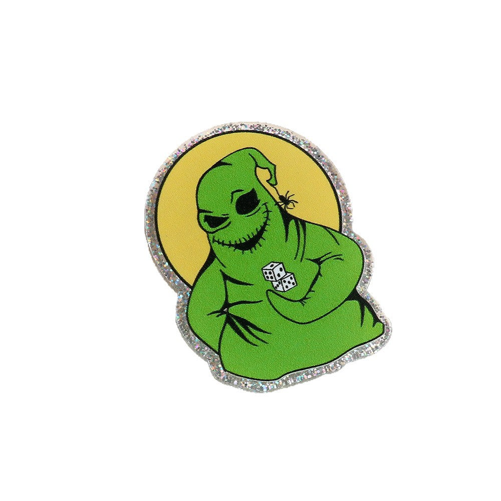 Wholesale  10pcs DIY Flatback cartoon character Acrylic Flatback Badge Reels Retractable Keychain DIY Accessories