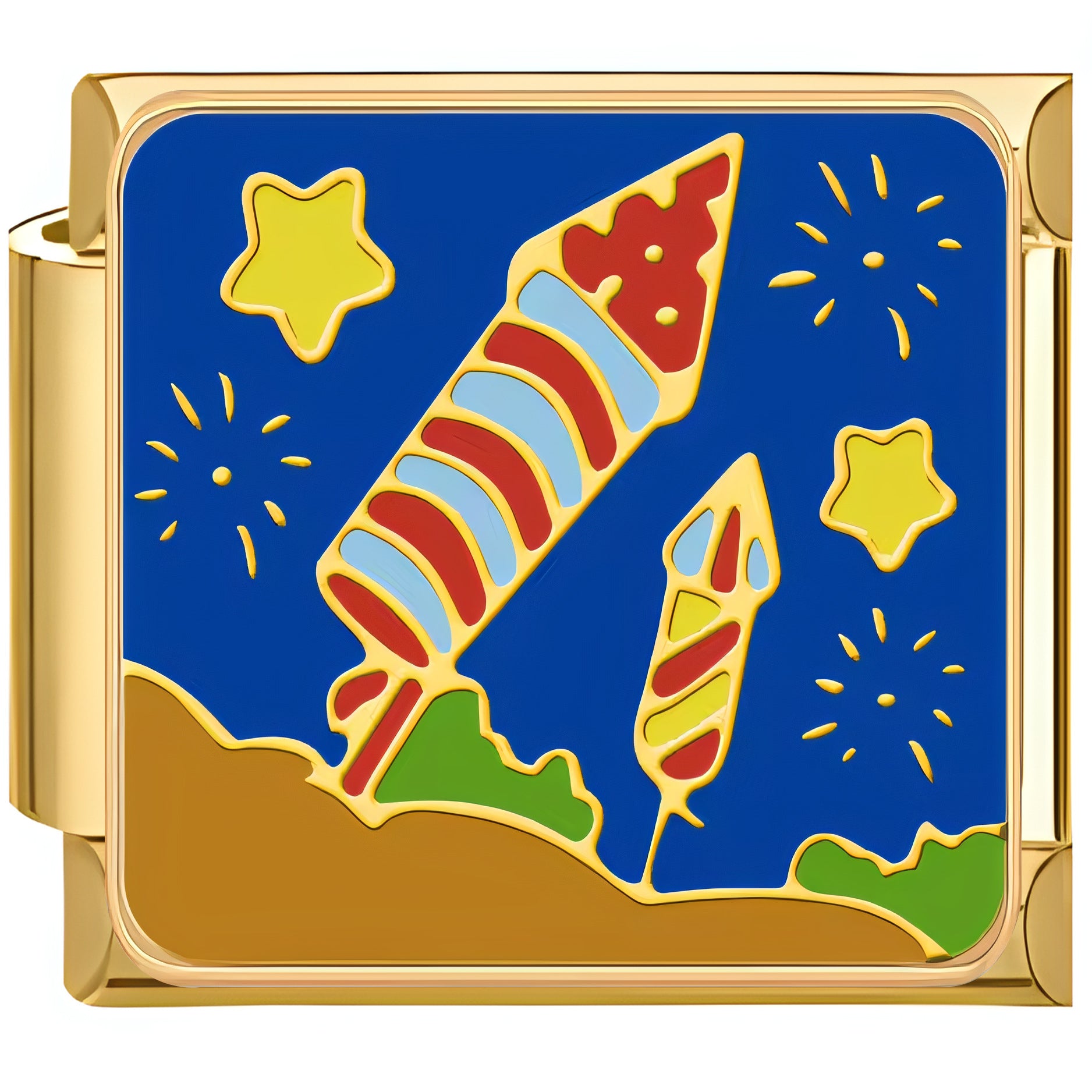 Wholesale Italian Charm Bracelet 9mm DIY Gold Handmade  Creative Stainless Steel Composable Bracelet