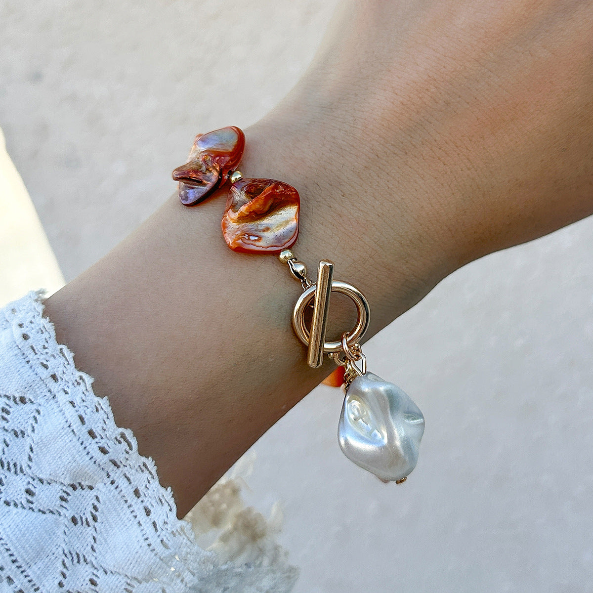 Wholesale  ocean wind shell starfish necklace