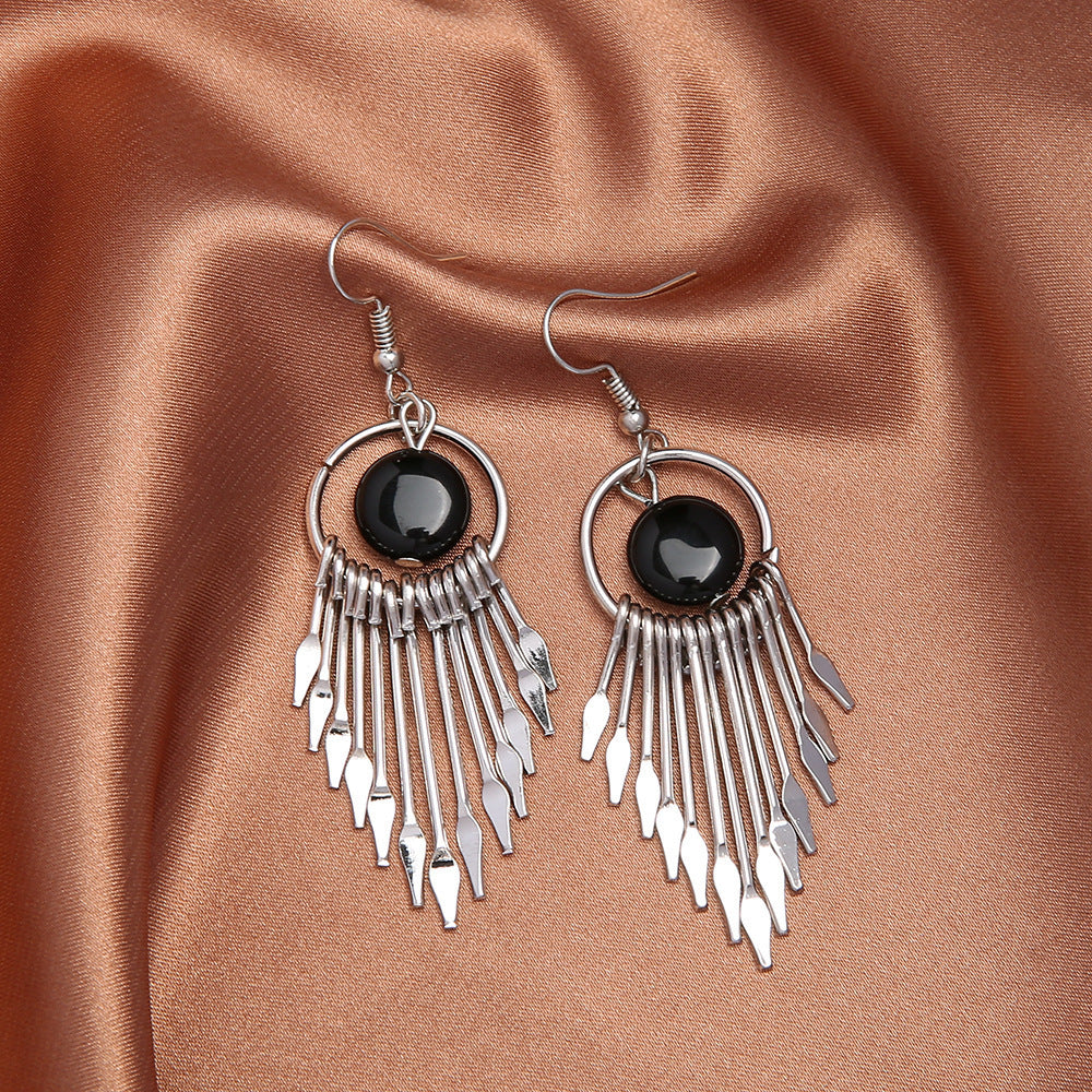 Wholesale  Exaggerated Tassel Earrings