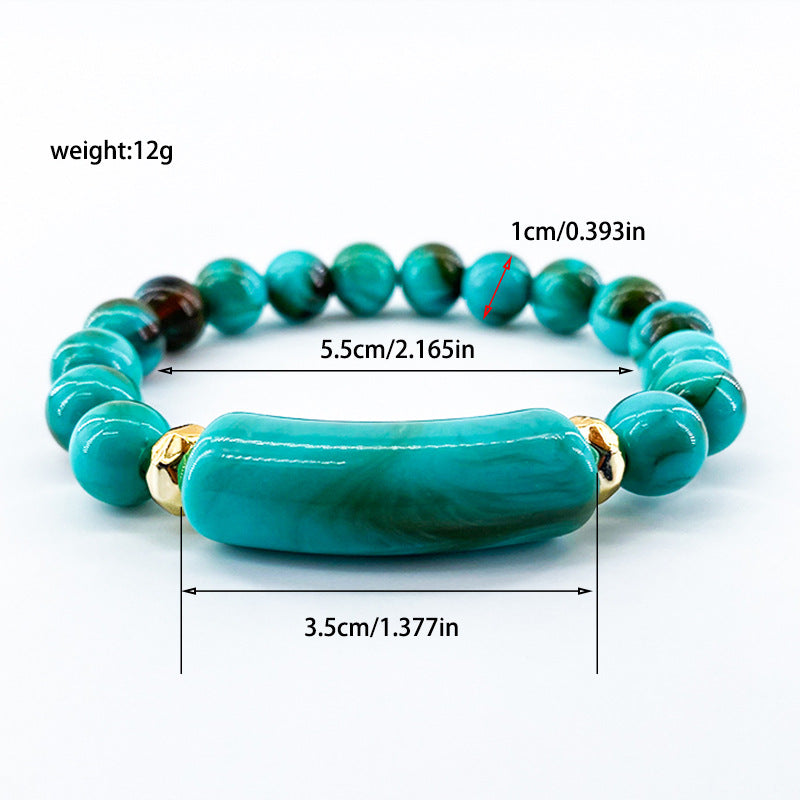 Wholesale Elastic Bracelet  Couple Beaded Bracelet