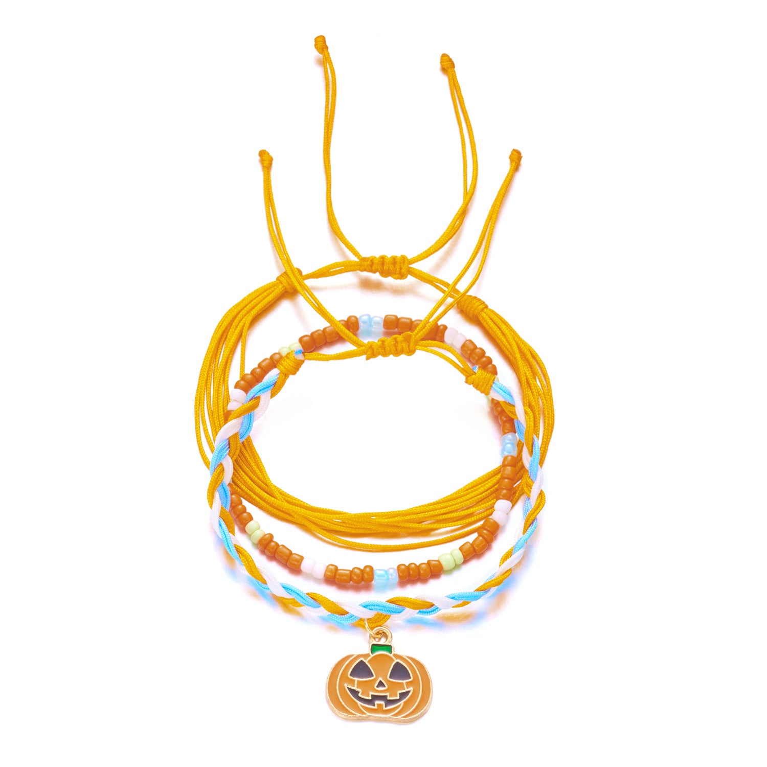 Großhandel Bohemian Bunte Reisperlen Halloween -Armband