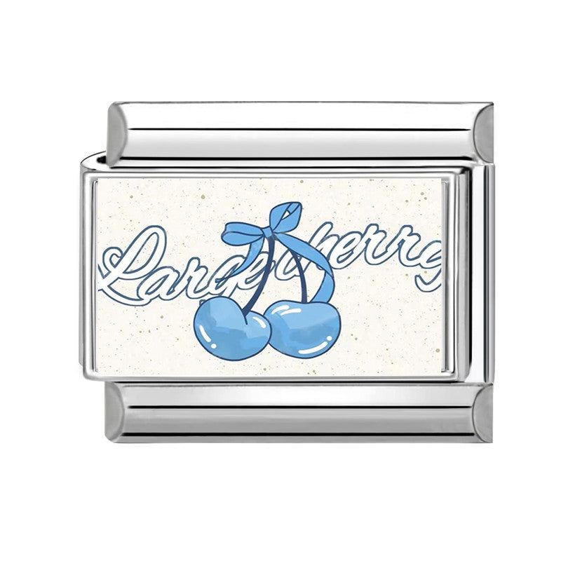 Wholesale 9mm Italian Charm Starter Bracelets DIY square Single Section Creative Stainless Steel Composable Bracelet