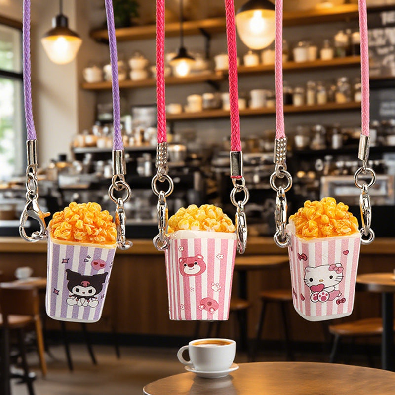 Wholesale Cute cartoon mini popcorn doll accessories