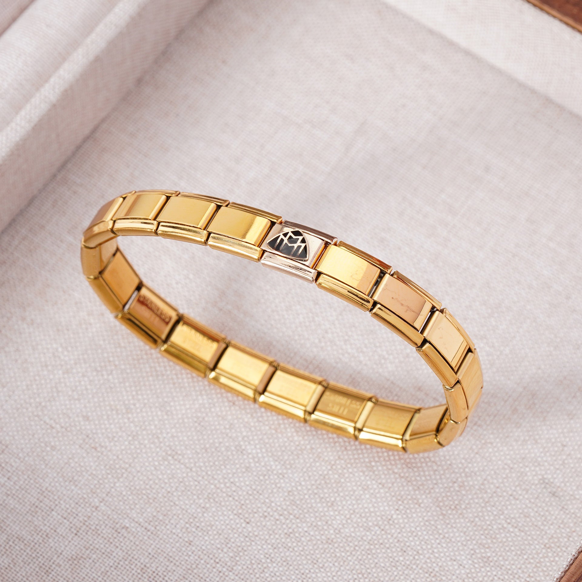 Wholesale  Italian Module Car Standard Finished Bracelet