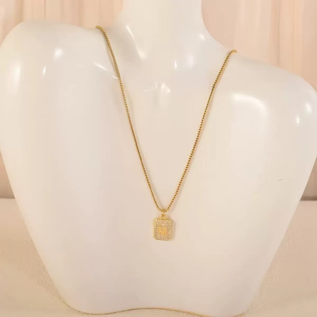 Wholesale Light Luxury  Bold Style Stainless Steel Necklace