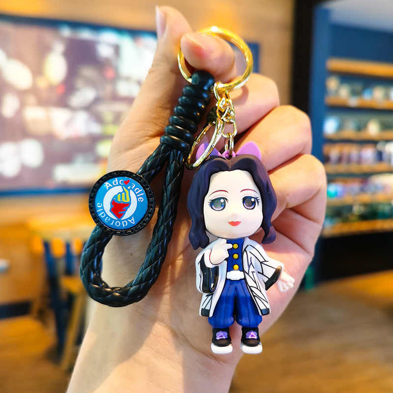 Wholesale Cartoon PVC Soft Keychain Cute Keychain ACC-KC-DingMing001