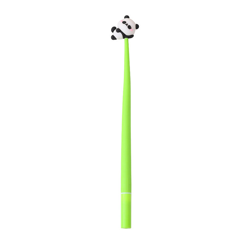 Wholesale 48pcs Cartoon Soft Rubber Panda Shaker Gel Pen ACC-PN-XingCheng001