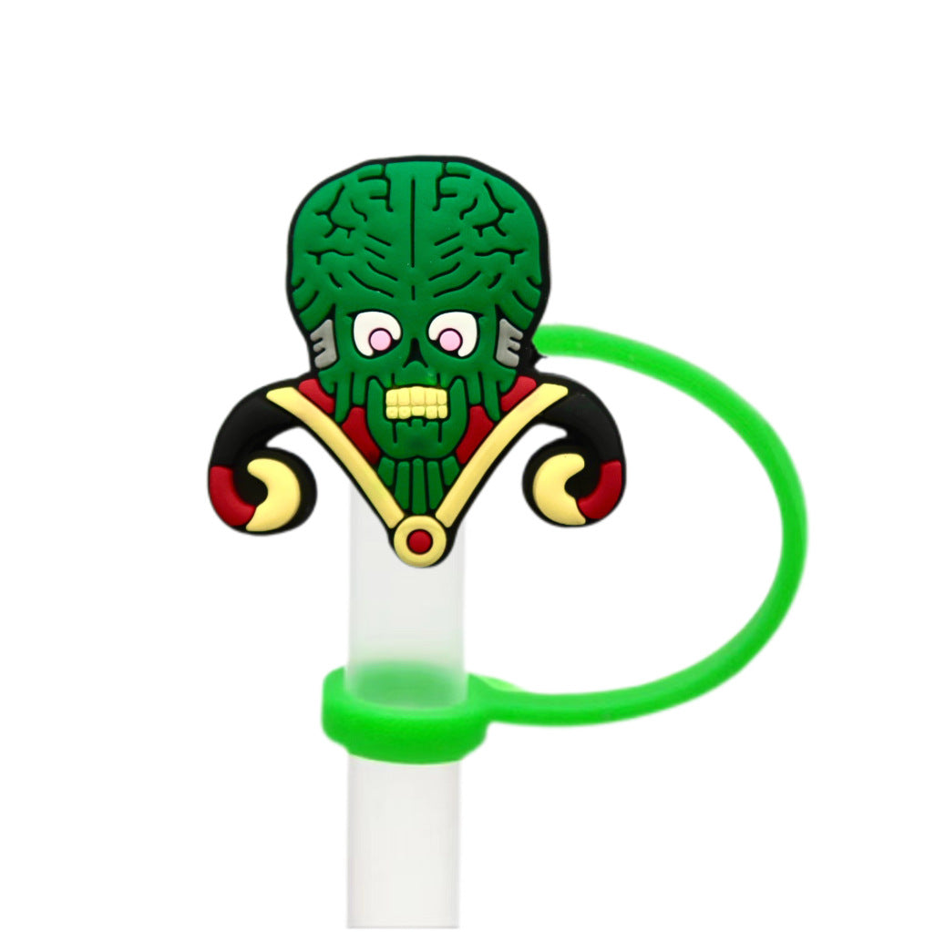 Wholesale 10pcs  Silicone  Straw Cover Straw Tube Cap