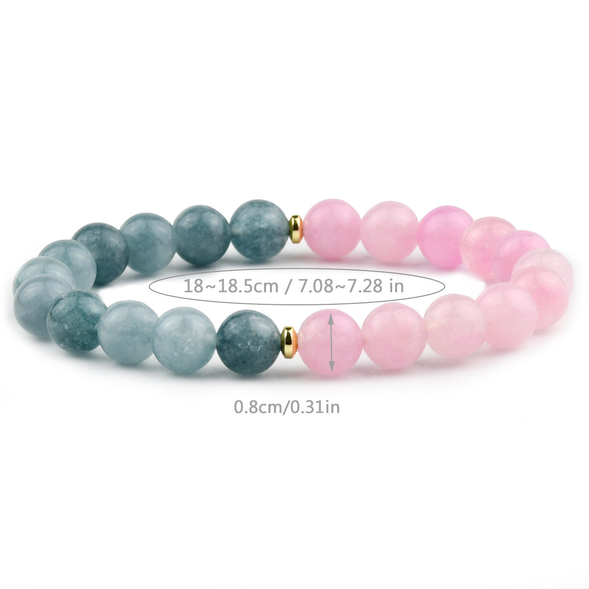 Wholesale Chinese Style Pink Crystal Beaded Bracelet Handmade Jewelry Accessory for Everyday Wear and Gift