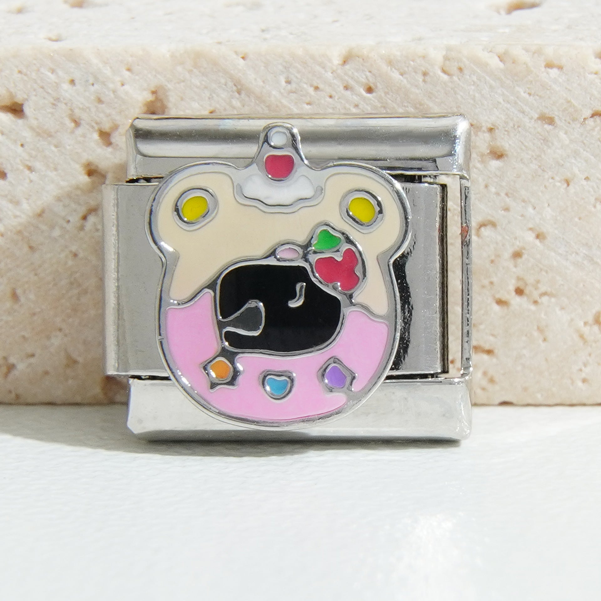 Wholesale Italian Charm Bracelet 9mm DIY Splicing Cute Creative Stainless Steel Composable Bracelet