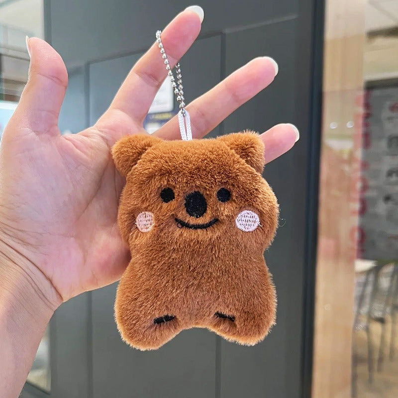 Wholesale Cute Capybara Star Cartoon Pendant Plush Keychain