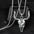 Wholesale all-match bull head skull titanium steel necklace