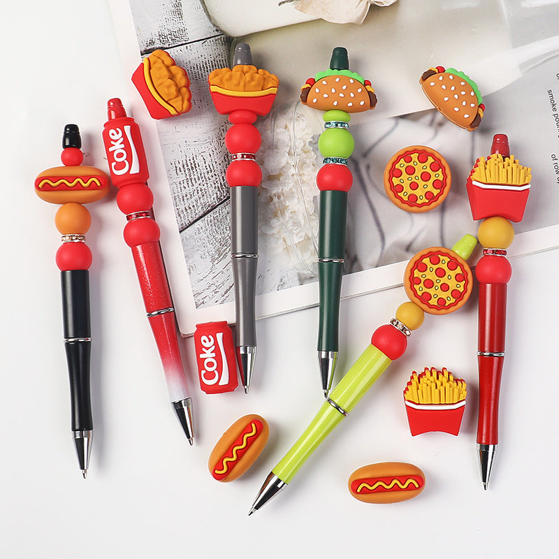 Wholesale 20pcs  3D French Fry Focal Beads DIY Bead Accessories