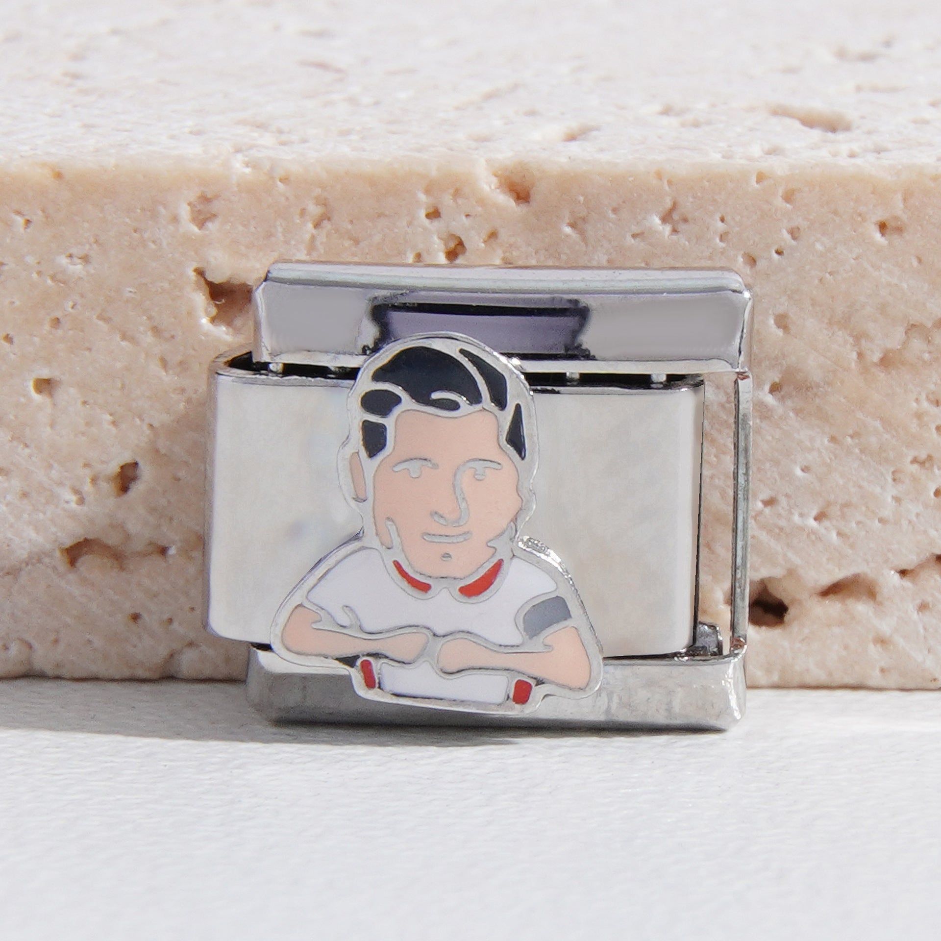 Wholesale Italian Charm Bracelet 9mm DIY Splicing Removable Star Series Stainless Steel Composable Bracelet