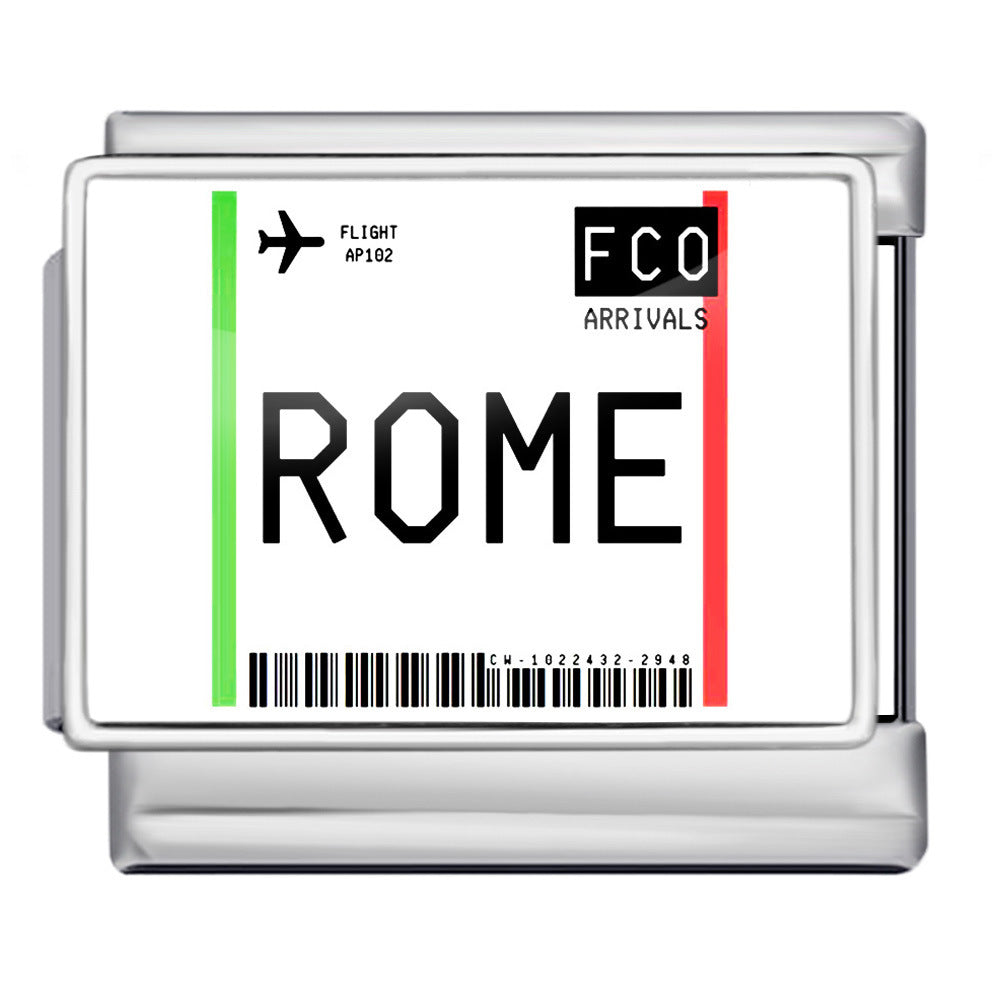 Wholesale Italian Charm Bracelet 9mm DIY  Image Printing  Creative Stainless Steel Composable Bracelet