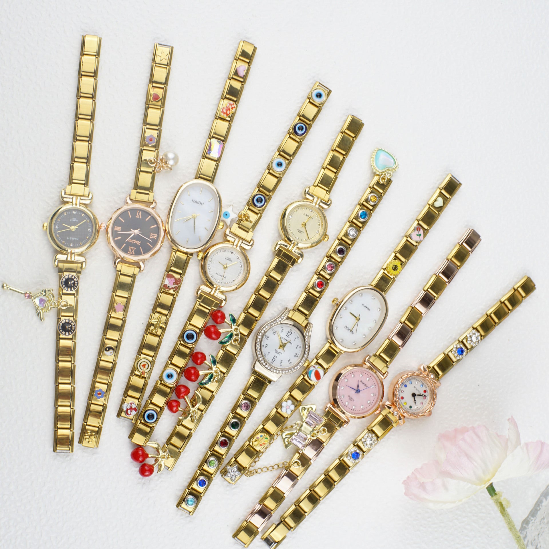 Wholesale Versatile DIY Modular Bracelet with Diamond Inlay