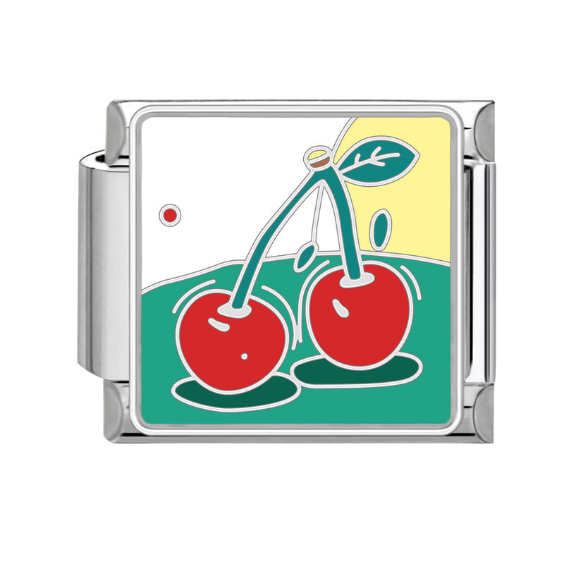 Wholesale Italian Charm Bracelet 9mm DIY Splicing Cute Creative Stainless Steel Composable Bracelet