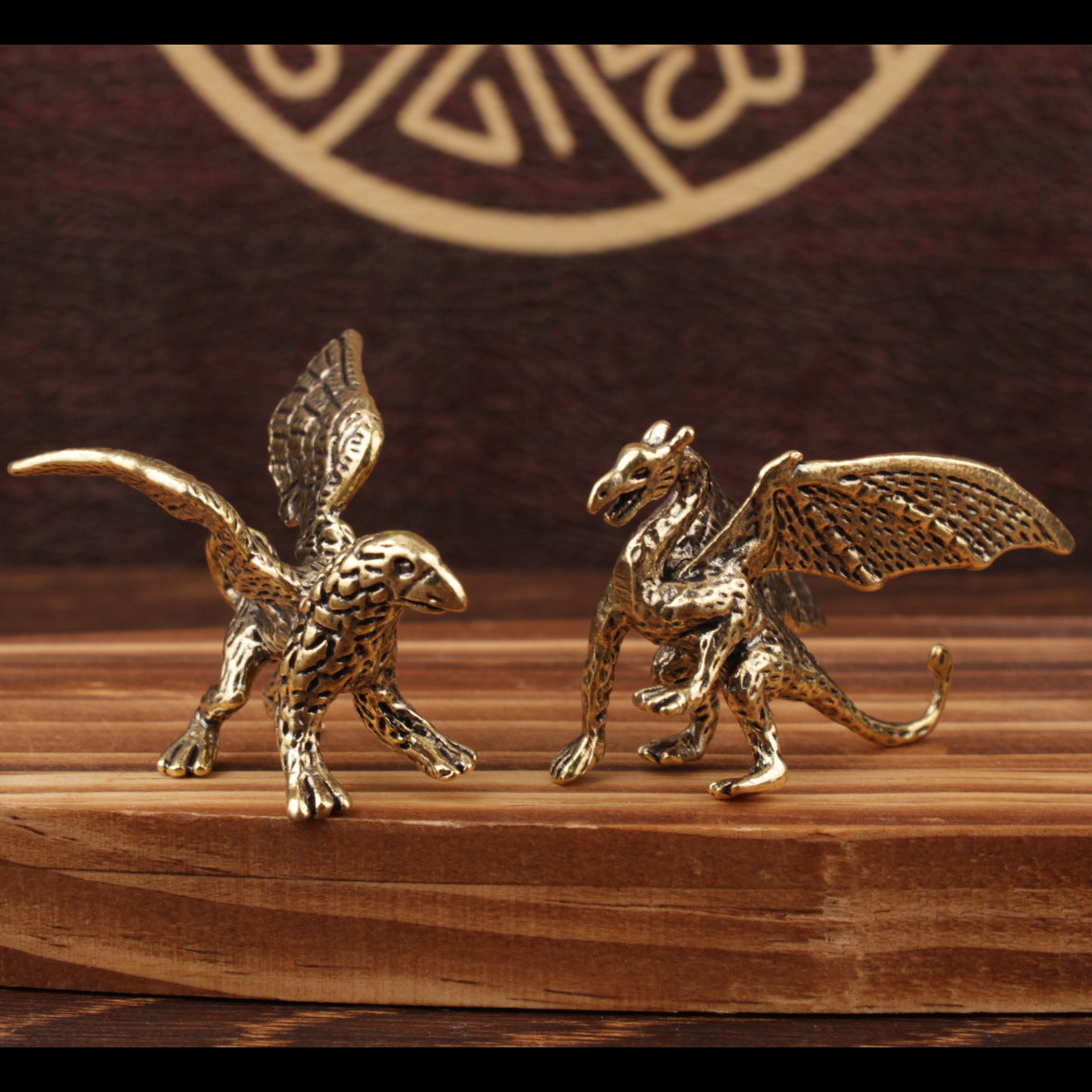 Wholesale Chinese Style Brass Dragon Ornament Decorative Home Accent Gift